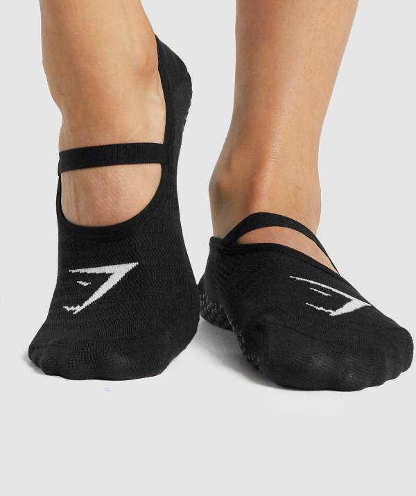 Panske Ponozky Gymshark Studio Čierne | NR6708243